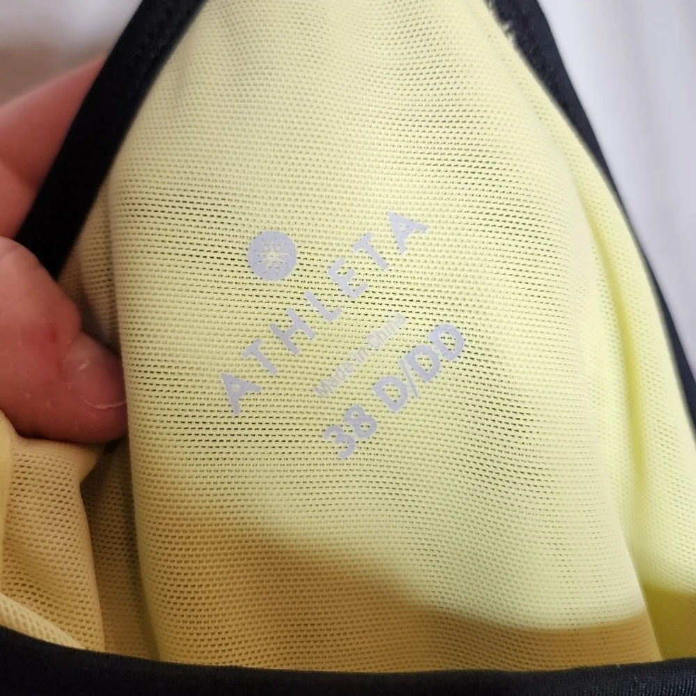 Athleta black swim
